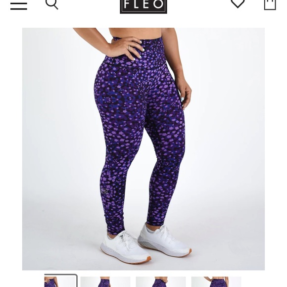 Fleo el toro leggings size small 25 inch - Picture 1 of 3